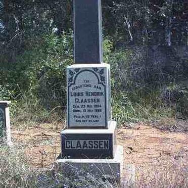 CLAASSEN Louis Hendrik 1904-1958
