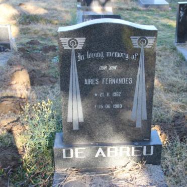 ABREU Aires Fernandes, de 1962-1980