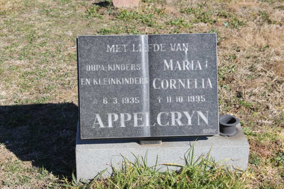 APPELCRYN Maria Cornelia 1935-1995