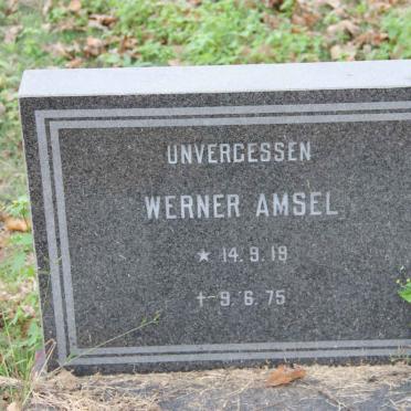 AMSEL Werner 1919-1975