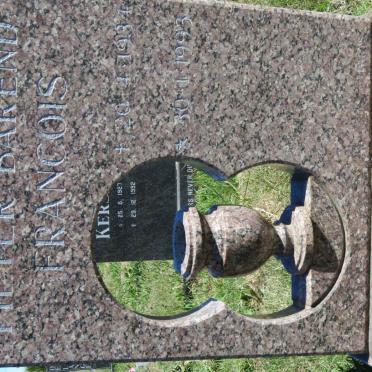 ASWEGEN Pieter Barend Francois, van 1934-1993