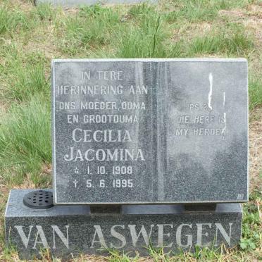 ASWEGEN Cecilia Jacomina, van 1908-1995