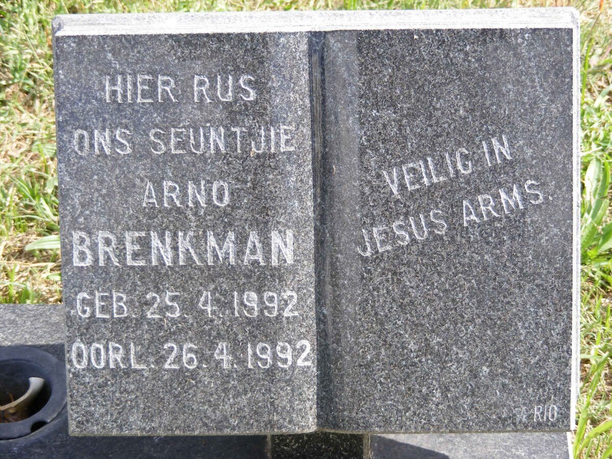 BRENKMAN Arno 1992-1992