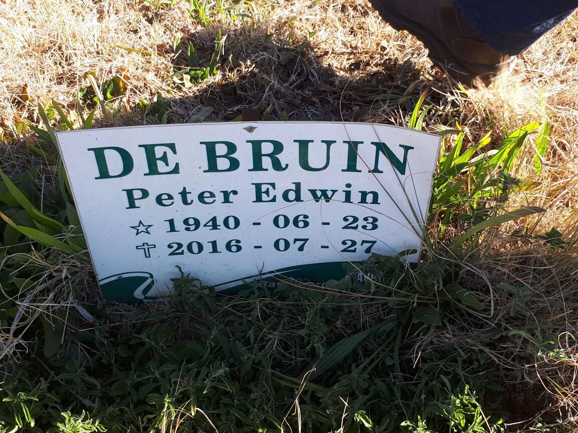 BRUIN Peter Edwin, de 1940-2016