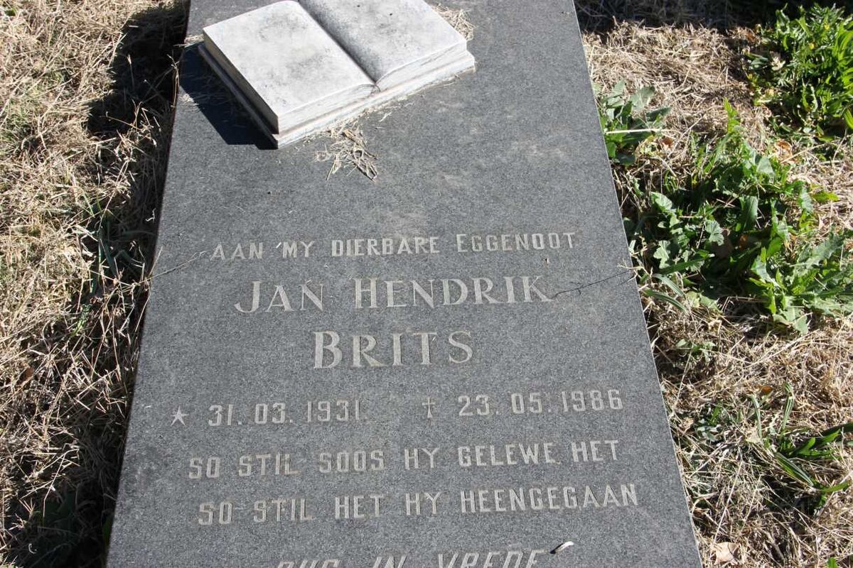 BRITS Jan Hendrik 1931-1986