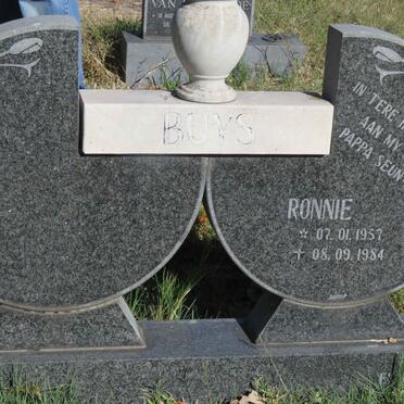 BUYS Ronnie 1957-1984