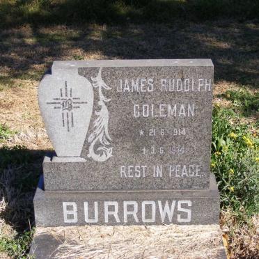 BURROWS James Rudolph Coleman 1914-1974