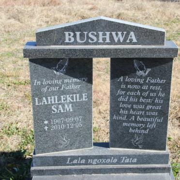 BUSHWA Lahlekile Sam 1967-2010