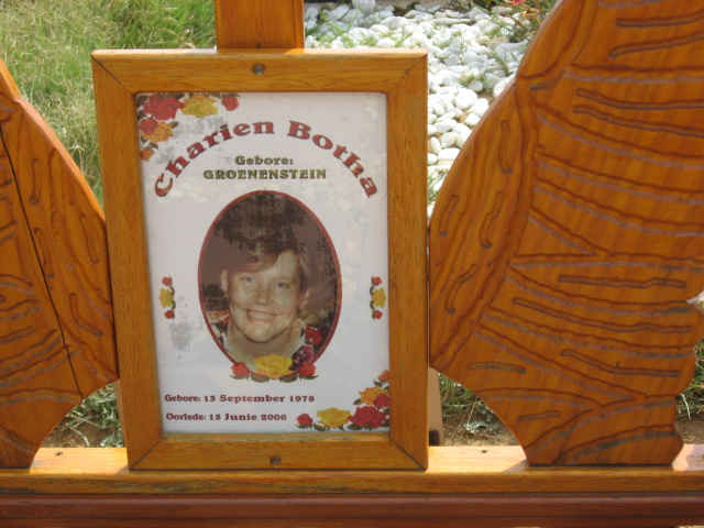 BOTHA Charien nee GROENENSTEIN 197?-2006