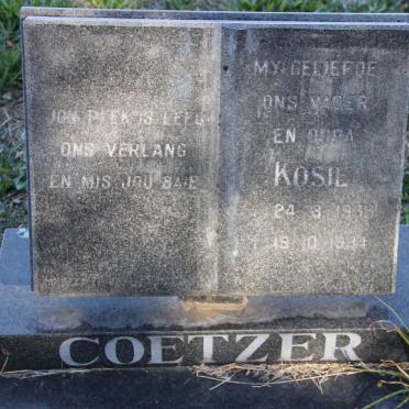 COETZER Kosie 193?-1994