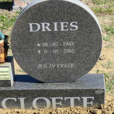 CLOETE Dries 1948-2002