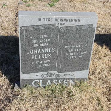 CLASSEN Johannes Petrus 1921-1983