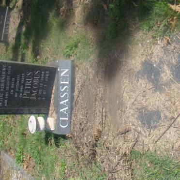 CLAASSEN Petrus Jacobus 1944-1969