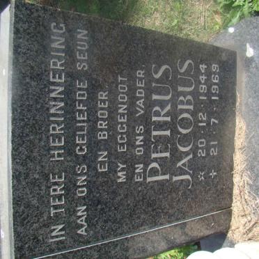 CLAASSEN Petrus Jacobus 1944-1969