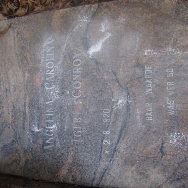 CLAASSEN Louis Hendrik 1918-1989 &amp; Angelina Carolina CONROY 1920