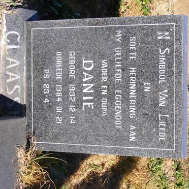 CLAASSEN Danie 1932-1984