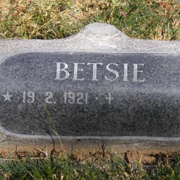 CRONJÉ Boet 1920-1973 &amp; Betsie 1921-