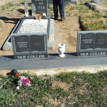 COLLER Andries Lukas, van 1928-2001 &amp; Susanna Sarah 1933-2014