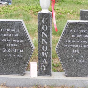 CONNOWAY Jan 1917-1995 &amp; Gertruida 1925-