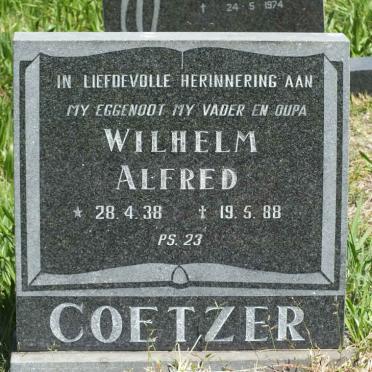 COETZER Wilhelm Alfred 1938-1988