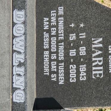 DOWLING Marie 1943-2003