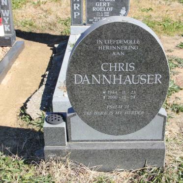 DANNHAUSER Chris 1944-2000