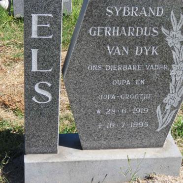 ELS Sybrand Gerhardus van Dyk 1919-1995