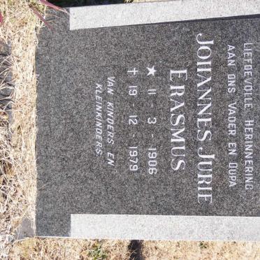ERASMUS Johannes Jurie 1906-1979 &amp; Martha Maria 1910-1975