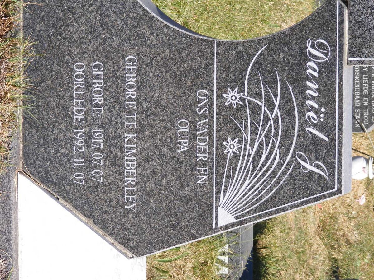 FERNS Daniël J. 1917-1992 &amp; Helena C. JANSEN VAN VUUREN 1907-1986