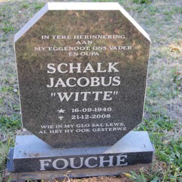 FOUCHÉ Schalk Jacobus 1940-2008