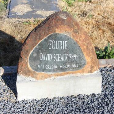 FOURIE David Schalk 1938-2014