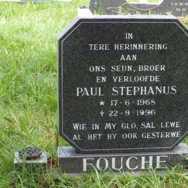 FOUCHE Paul Stephanus 1968-1996