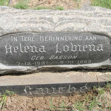 GAUCHE Helena Loviena nee BASSON 1937-1963
