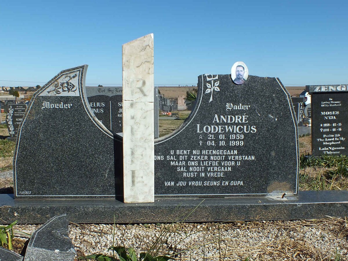 GREEFF Andre Lodewicus 1959-1999