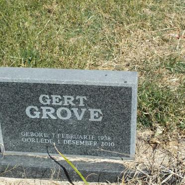 GROVE Gert 1938-2010