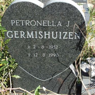 GERMISHUIZEN Petronella J. 1957-1990