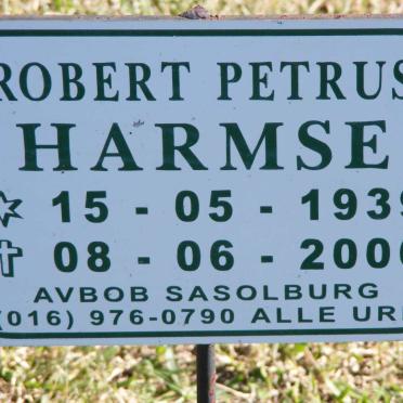 HARMSE Robert Petrus 1939-2006
