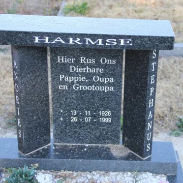 HARMSE Andries Stephanus 1926-1999