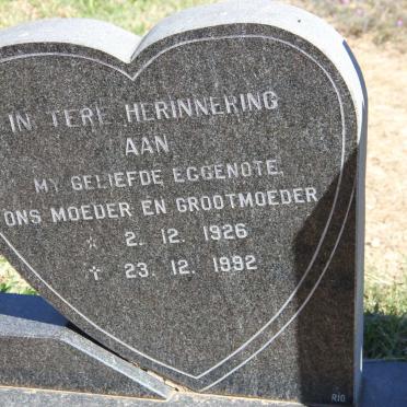 HARTMANN George 1925-1998 &amp; Breggie 1926-1992