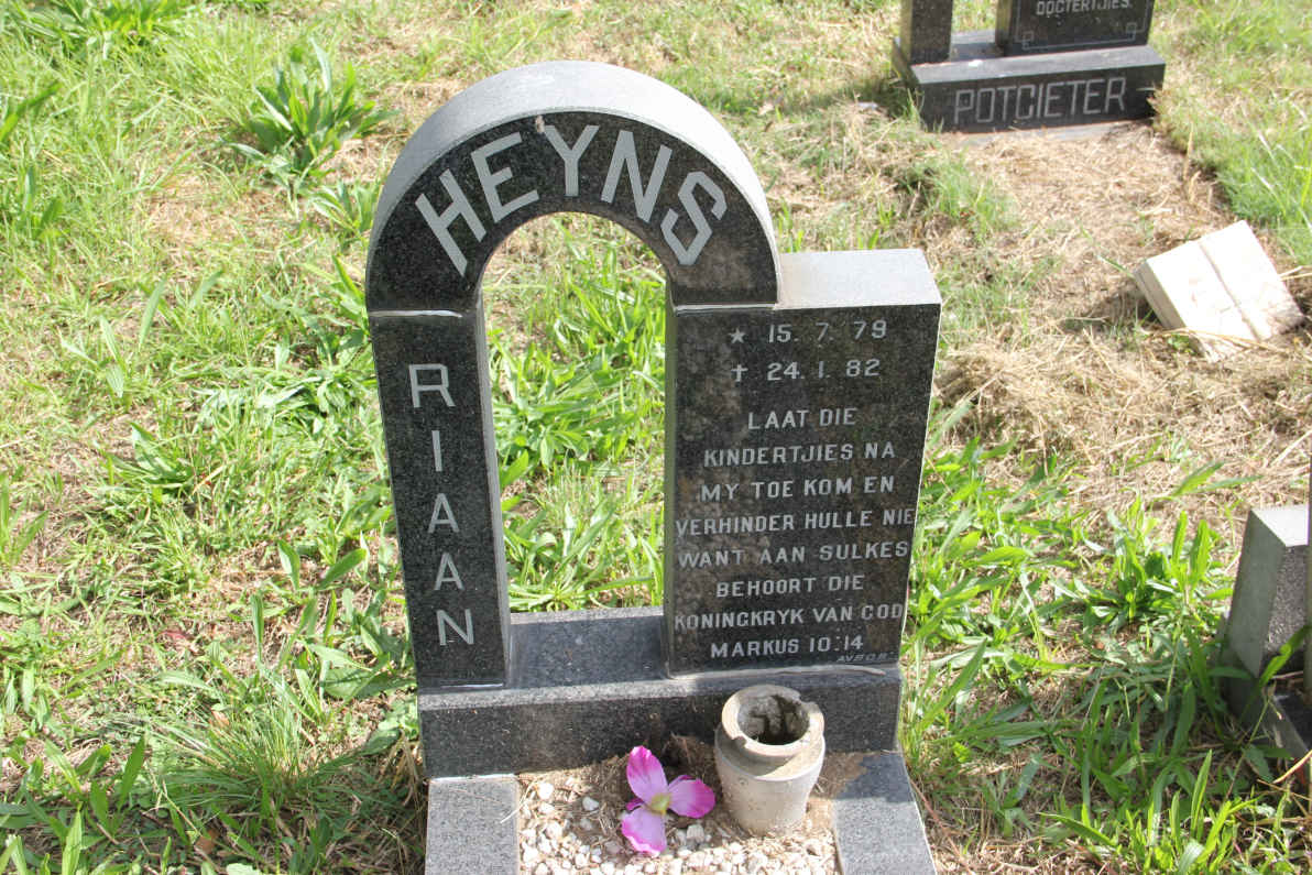 HEYNS Riaan 1979-1982