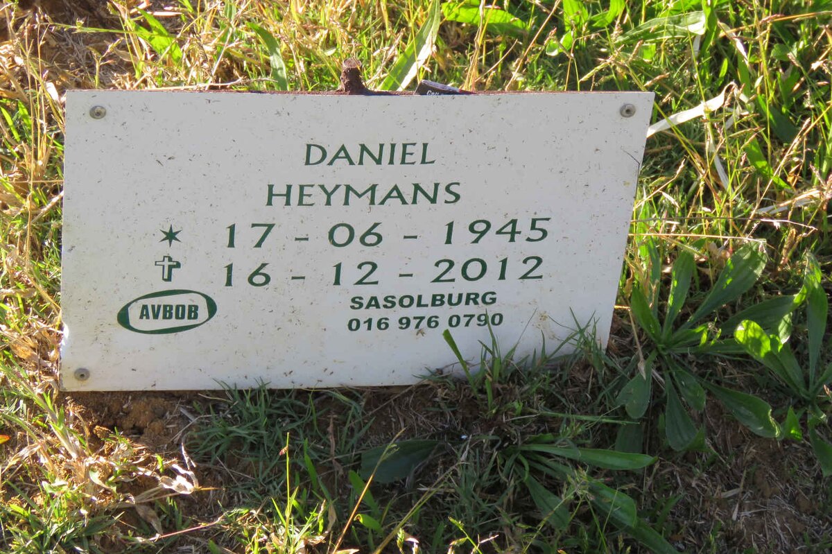 HEYMANS Daniel 1945-2012
