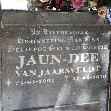 JAARSVELDT Jaun-Dee, van 2003-2010