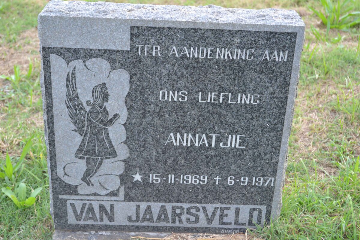 JAARSVELD Annatjie, van 1969-1971