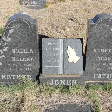 JONES Henry Lucas 1924-1981 &amp; Sheila Helena 1929-1983