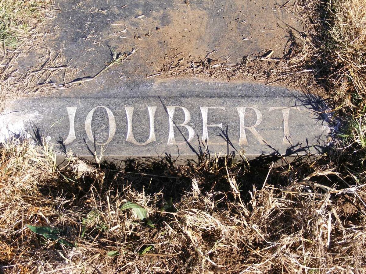 JOUBERT Francois Jacobus 1940-1977 &amp; Jacomina Christina Jacoba 1941-