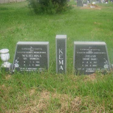 KEMA Johann 1912-1995 &amp; Wilhelmina DRONKERS 1919-1999