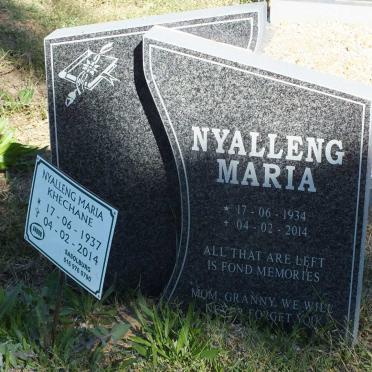 KHECHANE Nyalleng Maria 1934-2014