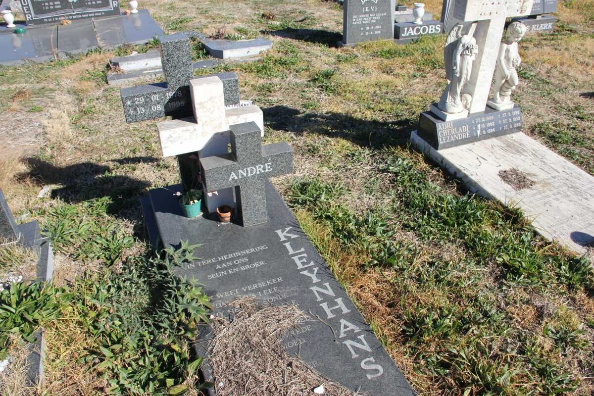 KLEYNHANS Andre 1978-1999