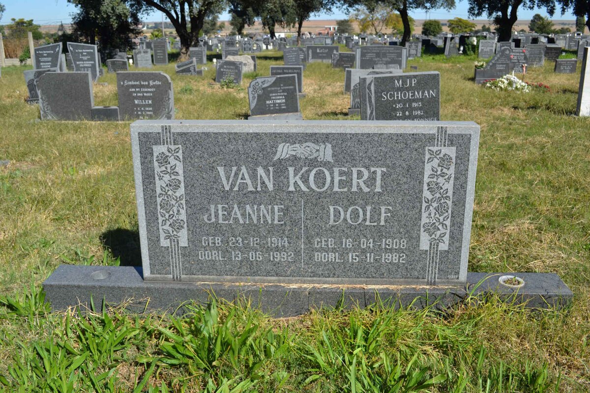 KOERT Dolf, van 1908-1982 &amp; Jeanne 1914-1992