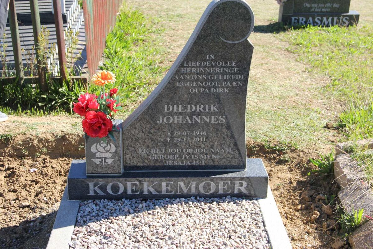 KOEKEMOER Diedrik Johannes 1946-2011